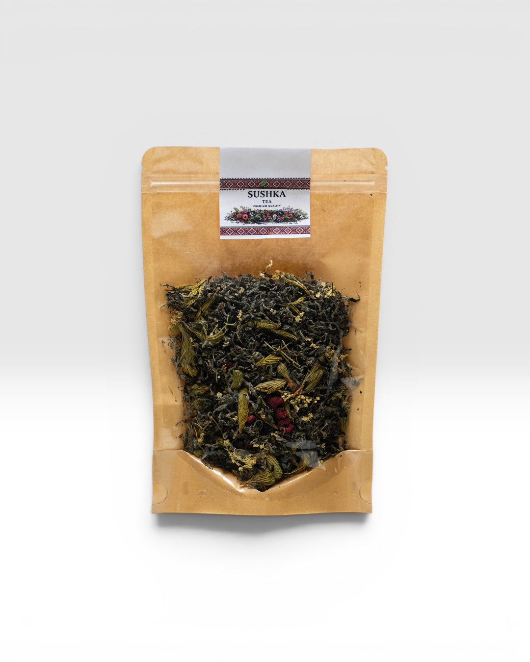 Natural Herbal Tea Blend 50g –Raspberry Leaves, Pine Buds, Elderflower & Raspberry
