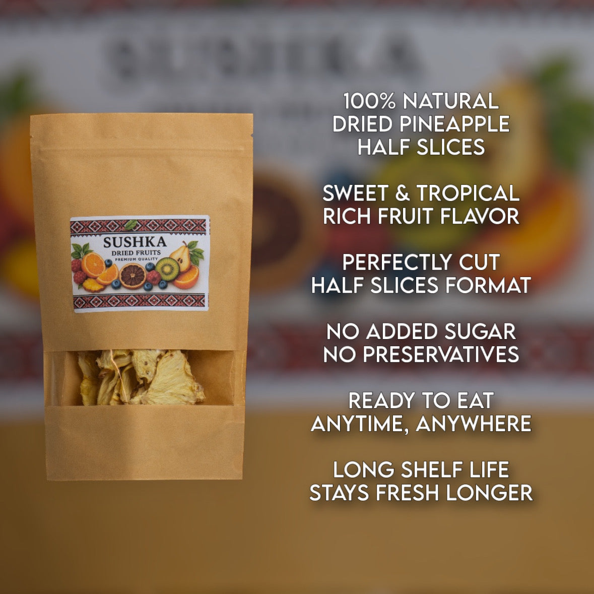 Pineapple HALF slices
